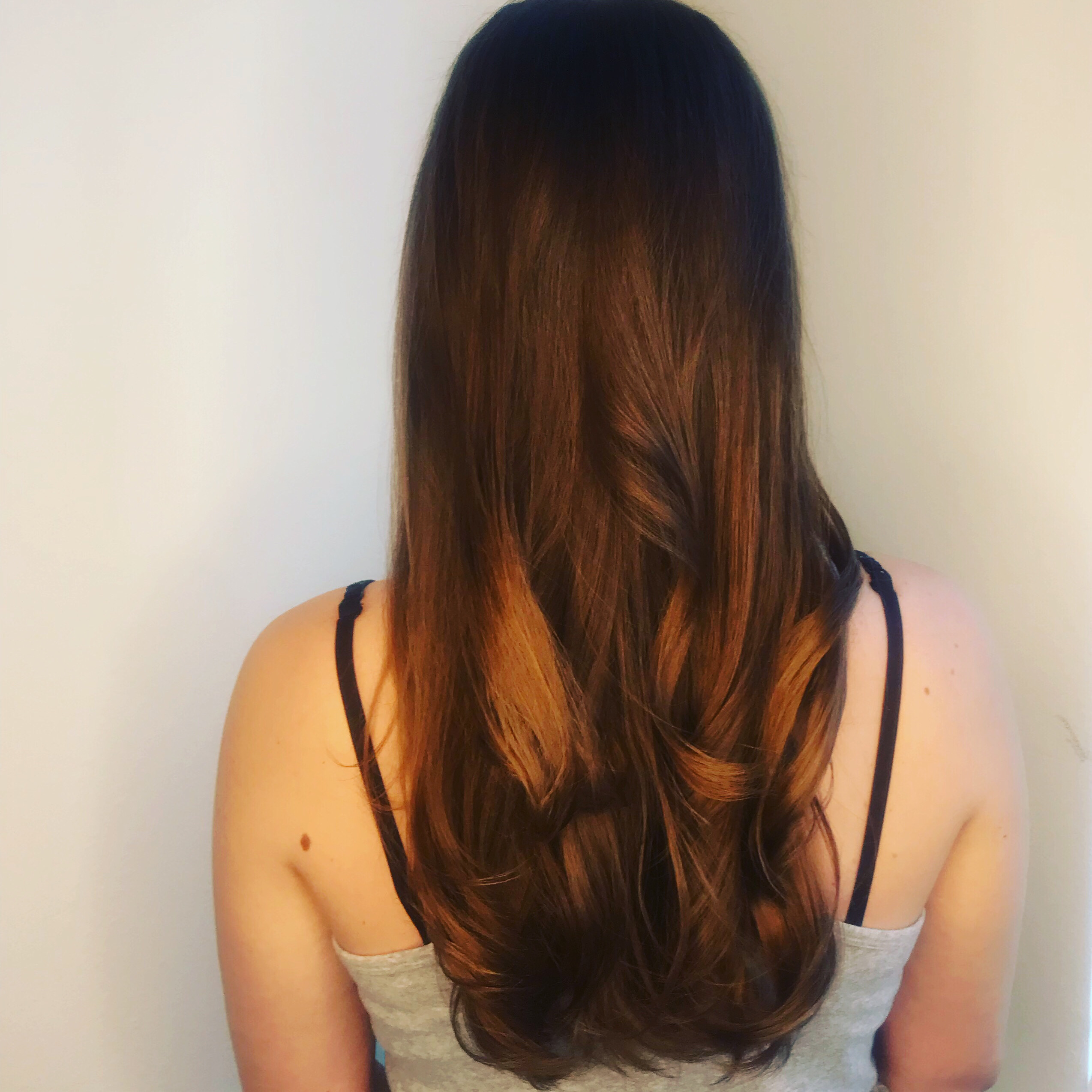 black to brown ombre hair tumblr